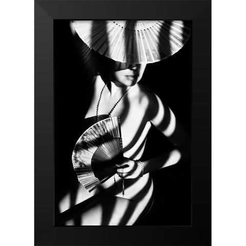 Untitled Black Modern Wood Framed Art Print by Faletkin, Mikhail