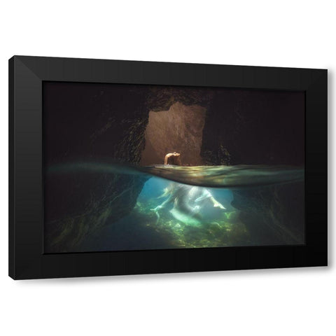Atlantis Fairy Tale (Part 4) Black Modern Wood Framed Art Print by Lazzarotti, Paolo