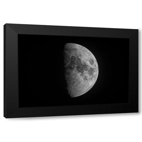 Luna Black Modern Wood Framed Art Print by C. Sink, Jeffrey