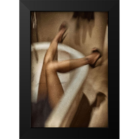 Hera Black Modern Wood Framed Art Print by Schottstaedt, Erik