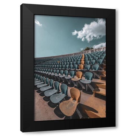 DonT Be Alone Black Modern Wood Framed Art Print with Double Matting by hishamtwhed