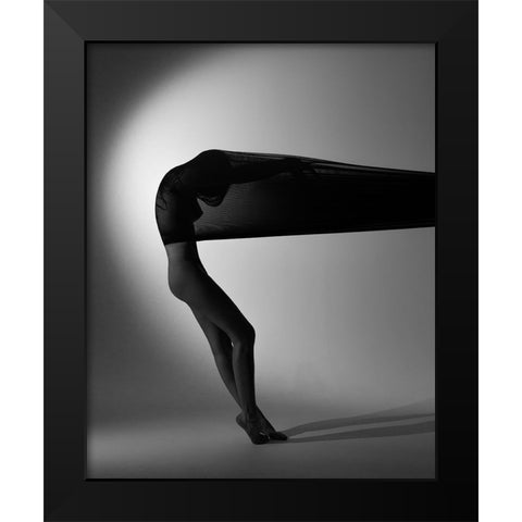 Untitled Black Modern Wood Framed Art Print by Trishchenkov, Mikhail