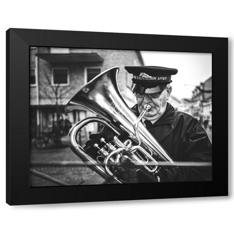 The Salvation Army Black Modern Wood Framed Art Print with Double Matting by Ogazzi, Alex