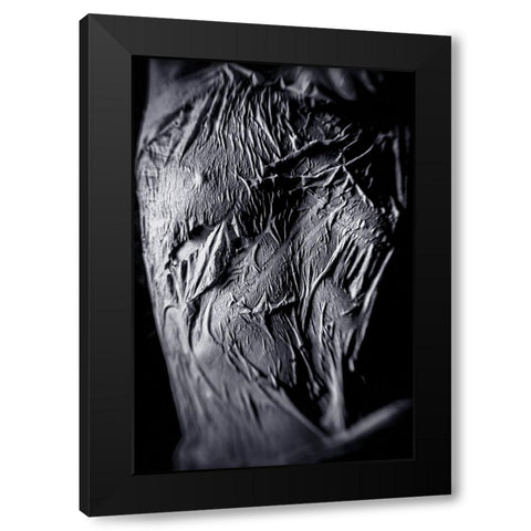 Untitled Black Modern Wood Framed Art Print with Double Matting by Bousca, Bogdan