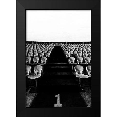 Untitled Black Modern Wood Framed Art Print by Hishamtwhed