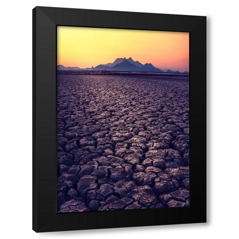 Thirst Black Modern Wood Framed Art Print by Seo, Tiger
