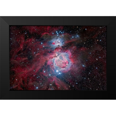 Orion Black Modern Wood Framed Art Print by Chander, Vikas