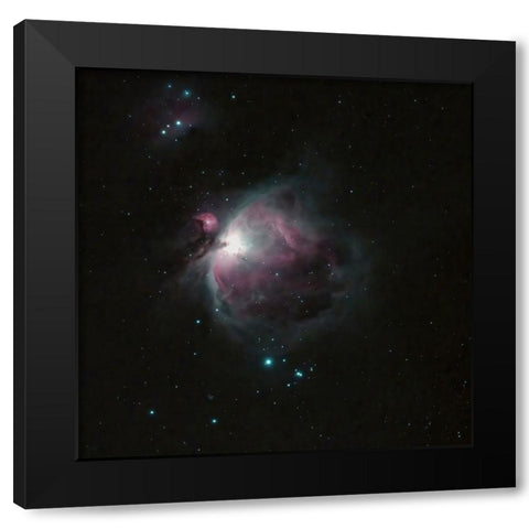 Orion Nebula Black Modern Wood Framed Art Print by Hsi, Paul