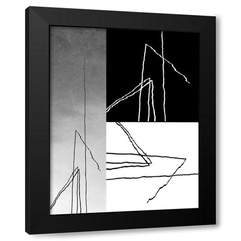 untitled Black Modern Wood Framed Art Print with Double Matting by Lieb, Dorothee