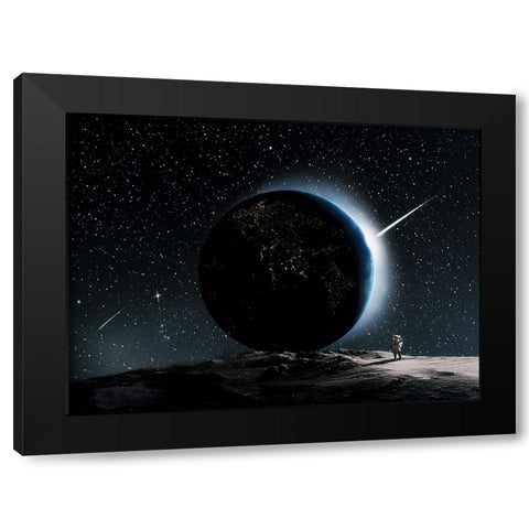 CÂ…Sc‰‡AcÂŽAœDcƒ Black Modern Wood Framed Art Print by CVV