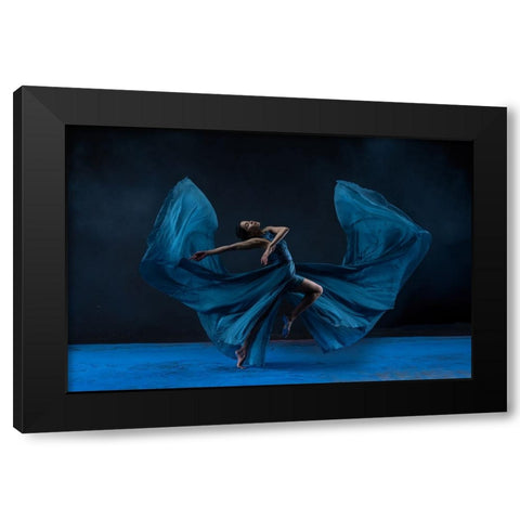 Butterfly Wardrobe Black Modern Wood Framed Art Print with Double Matting by Suhardjo, Lisdiyanto