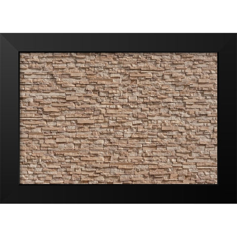 Texture 50 Black Modern Wood Framed Art Print by 1x Studio III