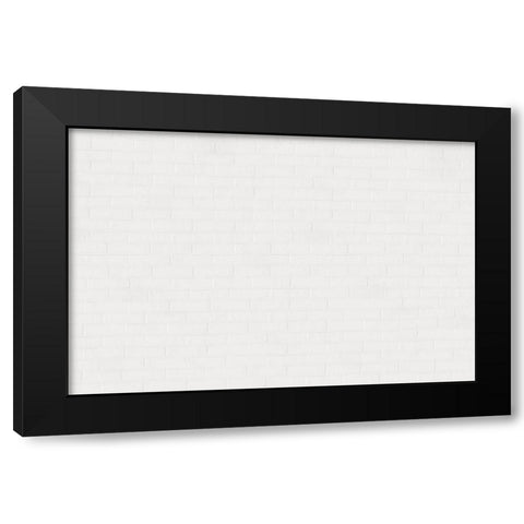 Texture 68 Black Modern Wood Framed Art Print with Double Matting by 1x Studio III