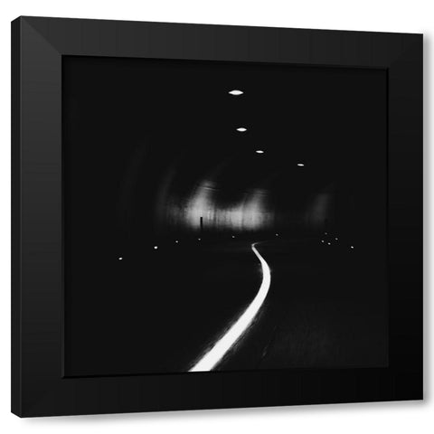 DrIVe Black Modern Wood Framed Art Print with Double Matting by Wasinger, Renate