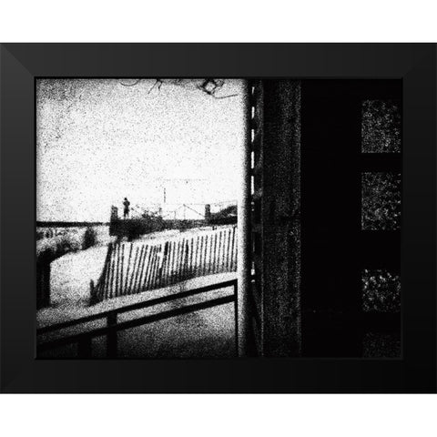 No Tomorrow Black Modern Wood Framed Art Print by Correia, Rui