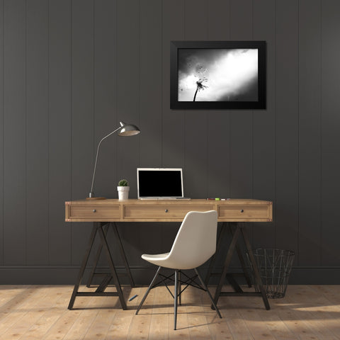 Breath of life Black Modern Wood Framed Art Print by Goto, Satoru