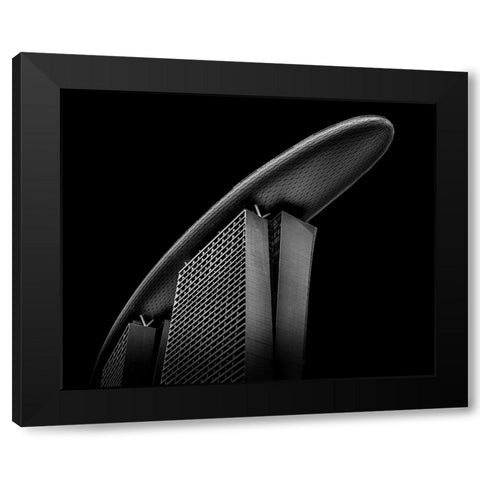 The Boat Black Modern Wood Framed Art Print by Ng, Joseph