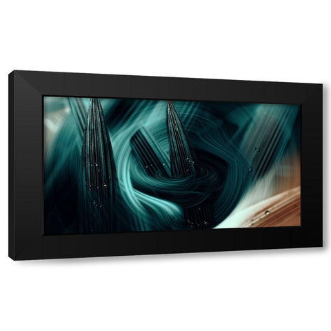 Dias traiAsoeiros Black Modern Wood Framed Art Print by Sherin.Abdou