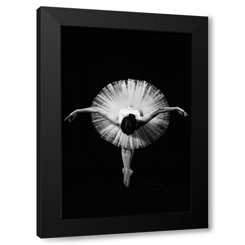 Finale Black Modern Wood Framed Art Print with Double Matting by Suntiniwat, Pattanawit