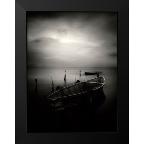Untitled Black Modern Wood Framed Art Print by Caterina, Walter