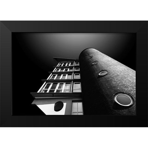 Attachments Black Modern Wood Framed Art Print by Weber, Roland