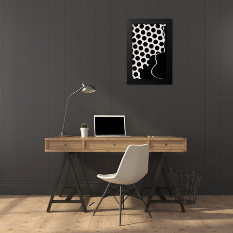 my spanish guitar Black Modern Wood Framed Art Print by Natalia