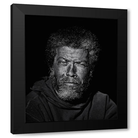 Another Day ... Black Modern Wood Framed Art Print by Verdon