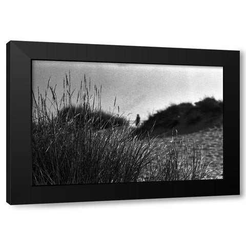 Despite The Night Black Modern Wood Framed Art Print by Aurora
