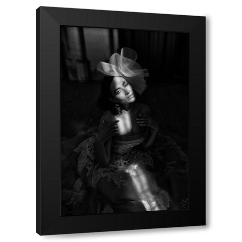 Captured In Light Black Modern Wood Framed Art Print by Dixon, Colin