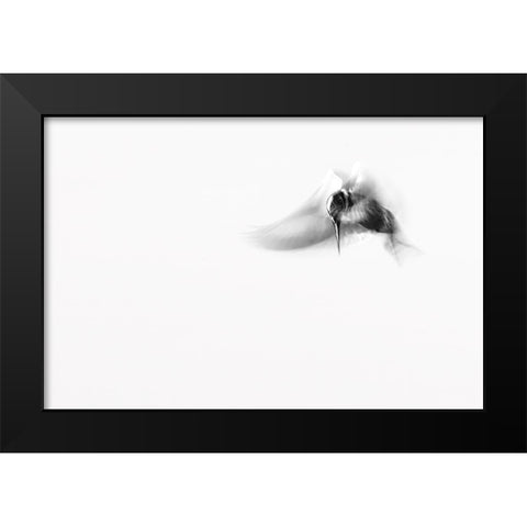In...M O T I O N Black Modern Wood Framed Art Print by Elkahlawi, Ahmed