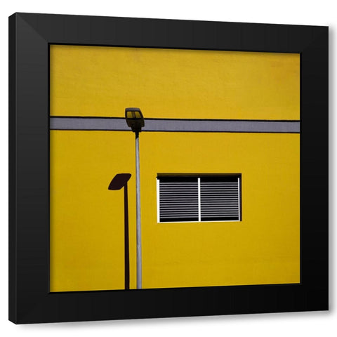 Urban Minimalism Black Modern Wood Framed Art Print by Schuster, Inge