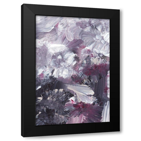 Hold on to me Black Modern Wood Framed Art Print with Double Matting by uplusmestudio