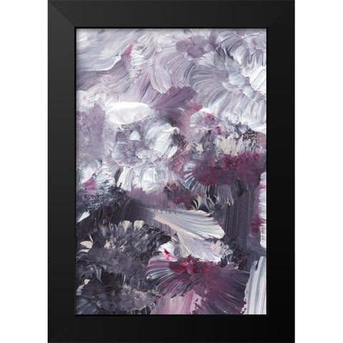 Hold on to me Black Modern Wood Framed Art Print by uplusmestudio