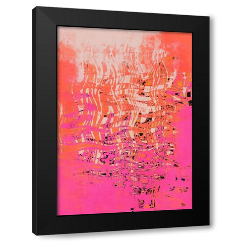 Time Machine No 1 Black Modern Wood Framed Art Print with Double Matting by Treechild