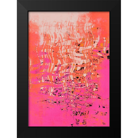 Time Machine No 1 Black Modern Wood Framed Art Print by Treechild