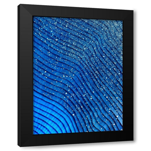 Star Light Star Bright Black Modern Wood Framed Art Print with Double Matting by Mann, Tara