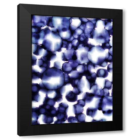 Frostbite Black Modern Wood Framed Art Print by Mann, Tara