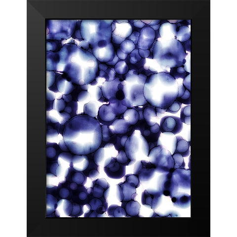 Frostbite Black Modern Wood Framed Art Print by Mann, Tara