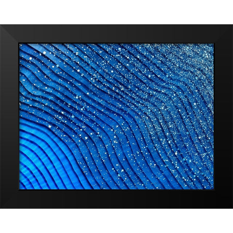Star Light Star Bright horizontal Black Modern Wood Framed Art Print by Mann, Tara