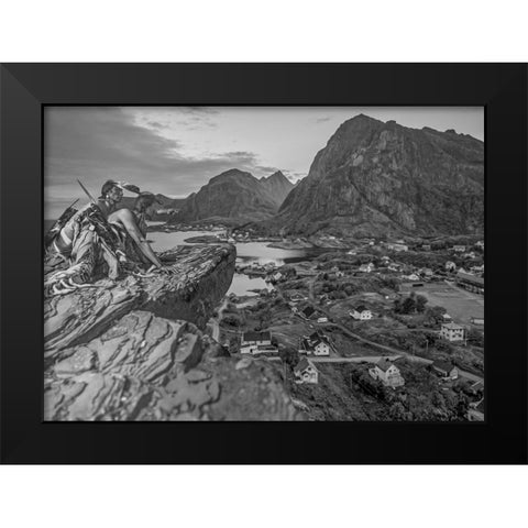A Different Time 2 Black Modern Wood Framed Art Print by Martinussen, Baard