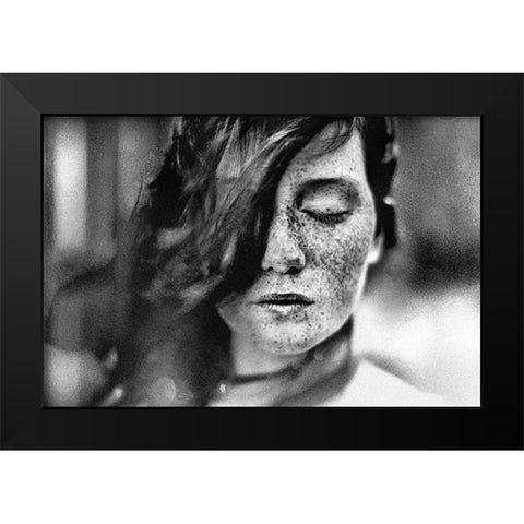 Hopes Unseen Black Modern Wood Framed Art Print by Hur, Lars