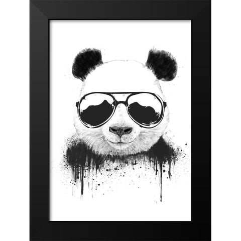 Stay Cool Black Modern Wood Framed Art Print by Solti, Balazs