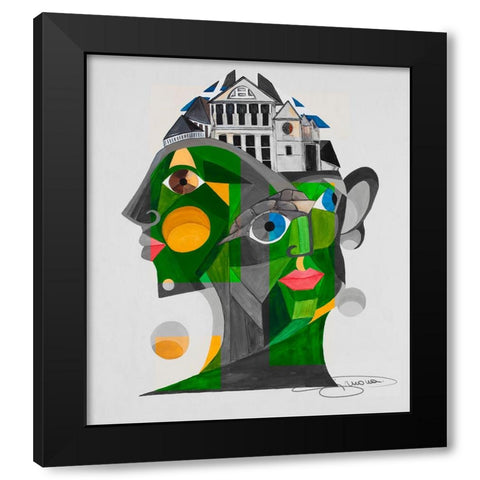 St. Andrews- Home of Golf Black Modern Wood Framed Art Print by Florea, Simona