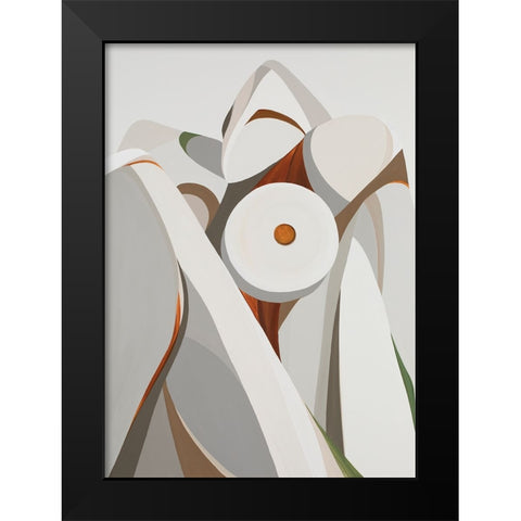 Home II Black Modern Wood Framed Art Print by Florea, Simona