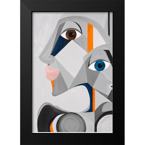 Mon Petit Marinier Black Modern Wood Framed Art Print by Florea, Simona
