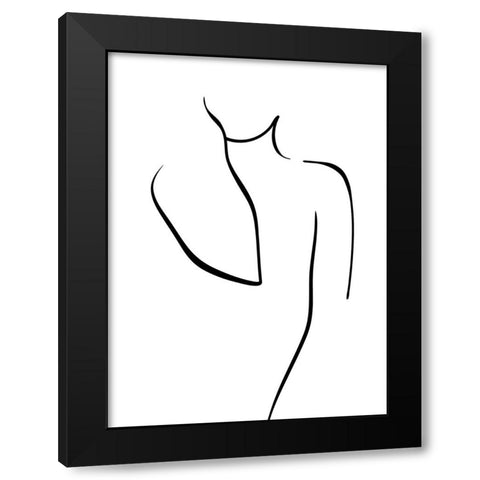 Daydreaming II Black Modern Wood Framed Art Print by Laiz Blursbyai, Rosana