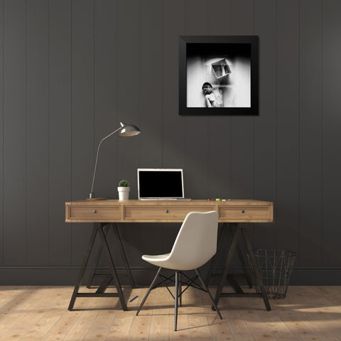Untitled Black Modern Wood Framed Art Print by Vasiliev-Apostol, Yaroslav
