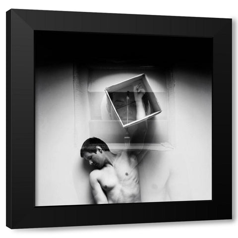 Untitled Black Modern Wood Framed Art Print by Vasiliev-Apostol, Yaroslav