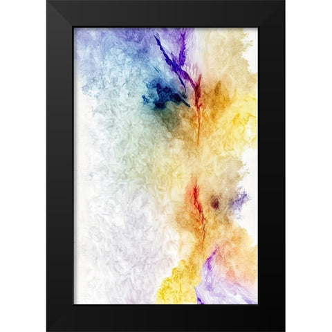 Field of ... Black Modern Wood Framed Art Print by Mauro