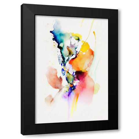 Right in the middle Black Modern Wood Framed Art Print with Double Matting by Mauro